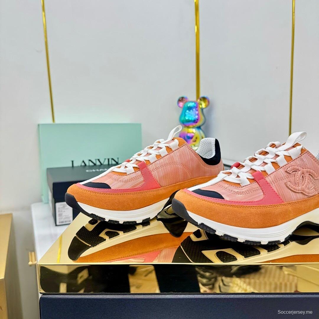 شانيل 2025 شانيل 2025 حذاء رياضي كاجوال بنعل مكتنزة - LY00310