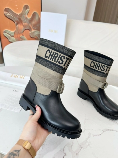 أحذية الخريف والشتاء 2025/SS من ديور أحذية عمل ريترو ريترو - LY00320