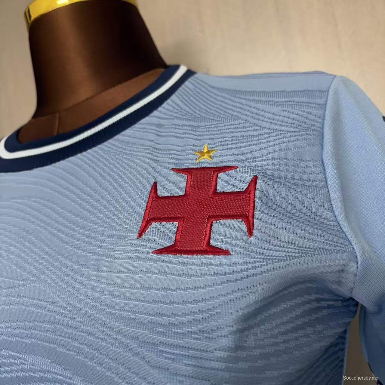 25/26 نساء فاسكو دا جاما حارس مرمى فاسكو دا جاما قميص أزرق