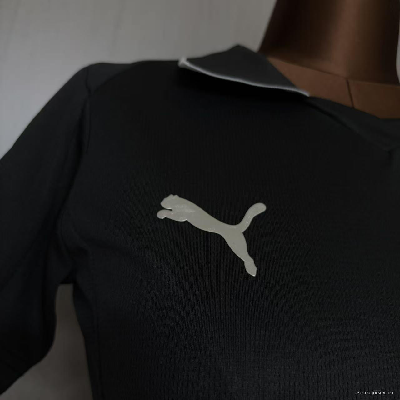 25/26 سيدات مانشستر سيتي للسيدات قميص أسود