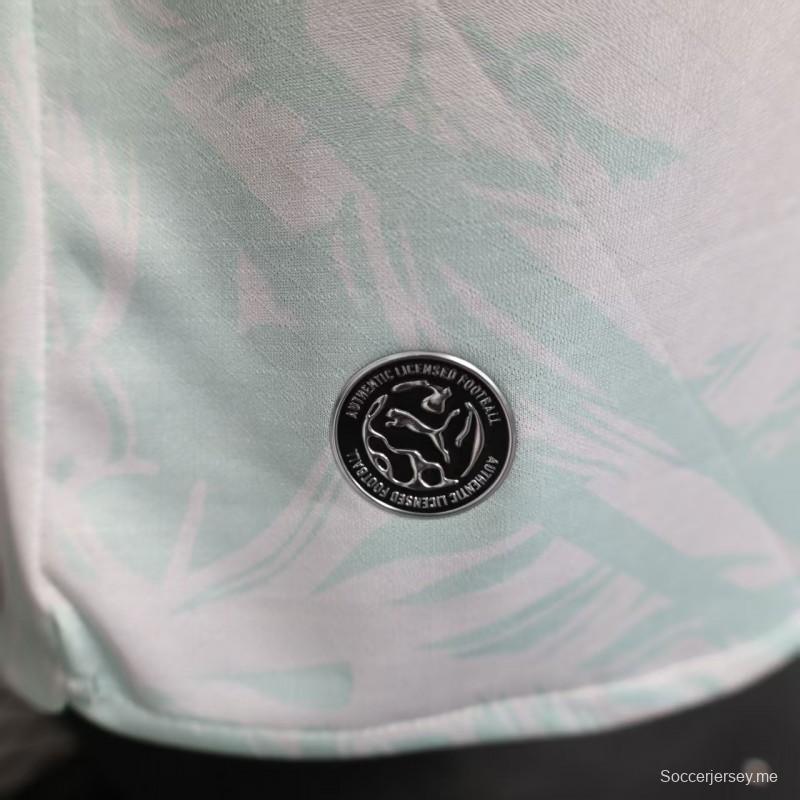 2026 نسخة اللاعب 2026 قميص البرتغال ذهاباً وإياباً أبيض بأكمام طويلة