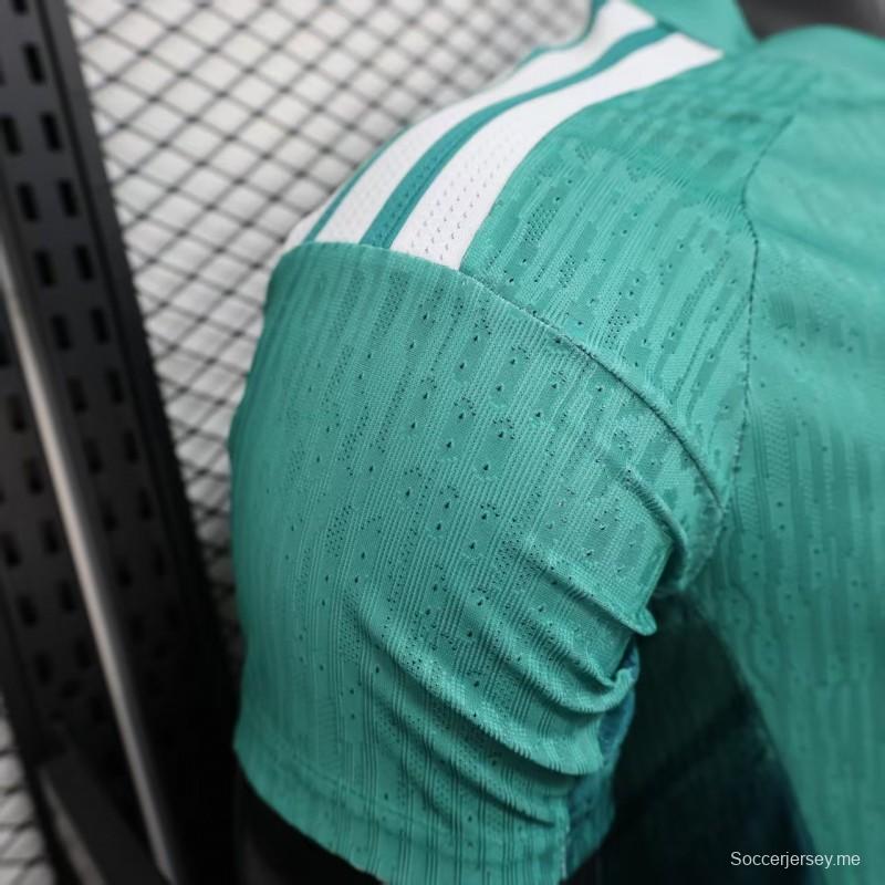 إصدار اللاعب 2026 قميص تدريب ألمانيا 2026 قميص تدريب ألمانيا أخضر مخضر مائل إلى الأزرق المخضر