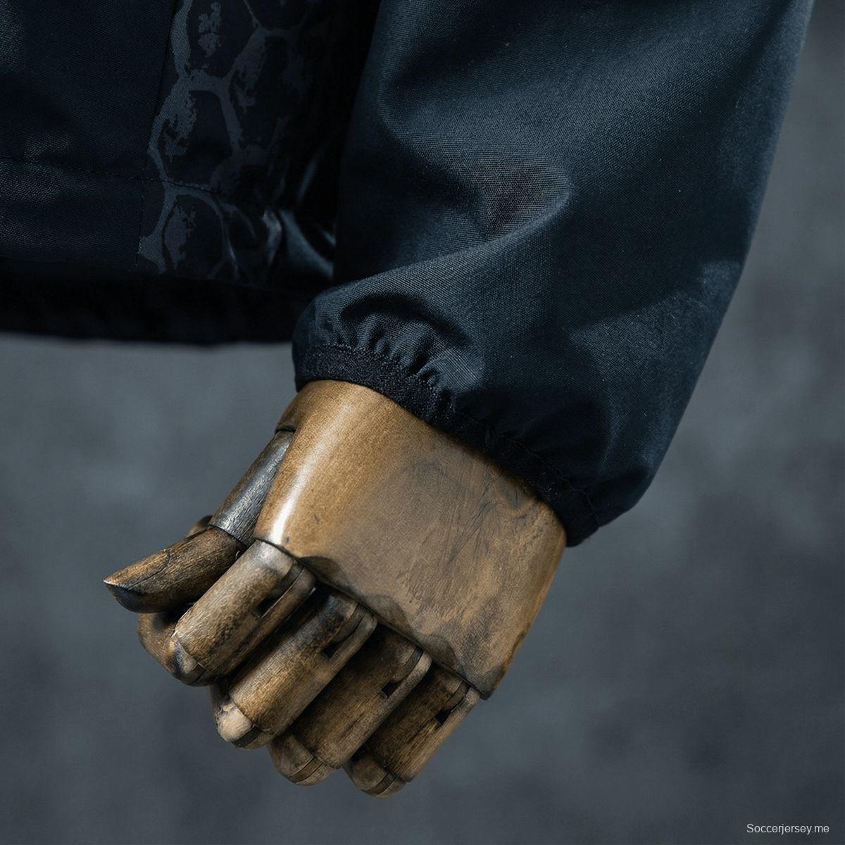 2026 دورتموند سترة سوداء قابلة للانعكاس واقية من الرياح