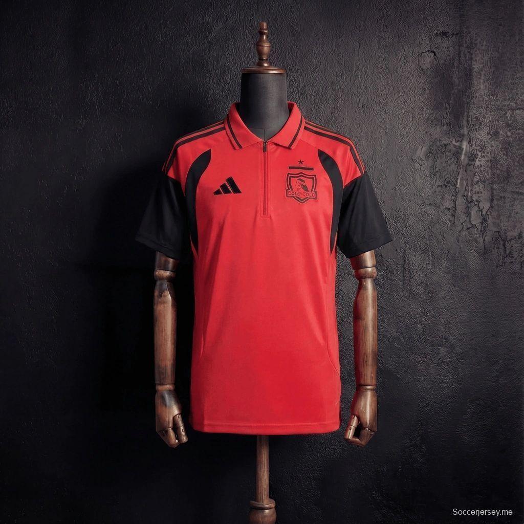2026 كولو كولو قميص تدريب أحمر