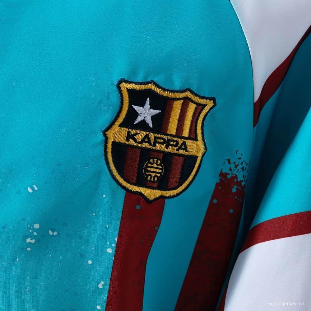 1996/97 سترة واقية من الرياح على طراز برشلونة BARCA#9