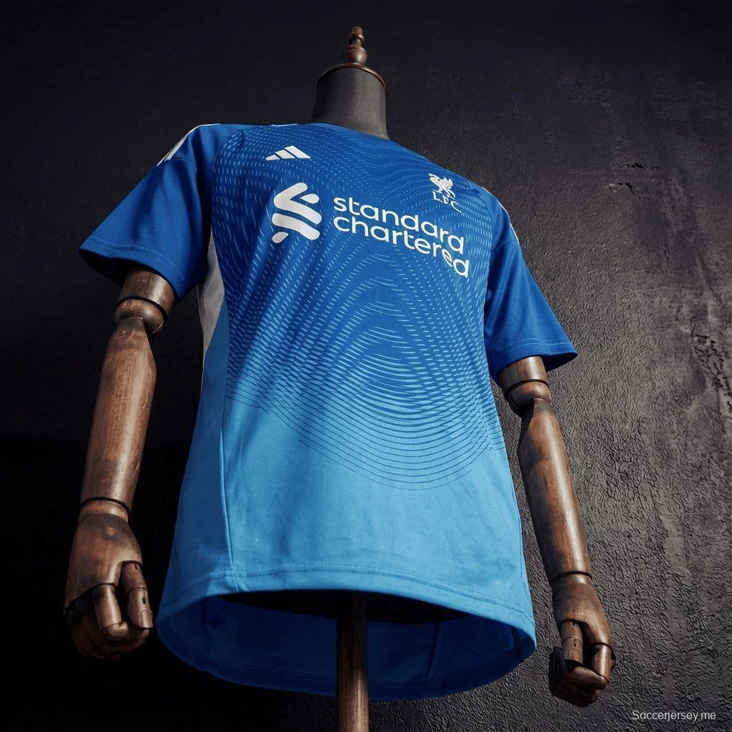 25/26 قميص حارس مرمى ليفربول الأزرق