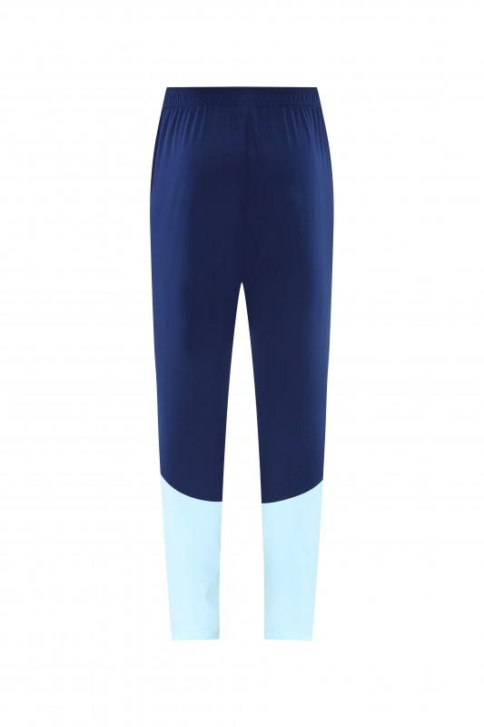 2026 سترة زرقاء داكنة بزر كامل + بنطال طويل من الأرجنتين