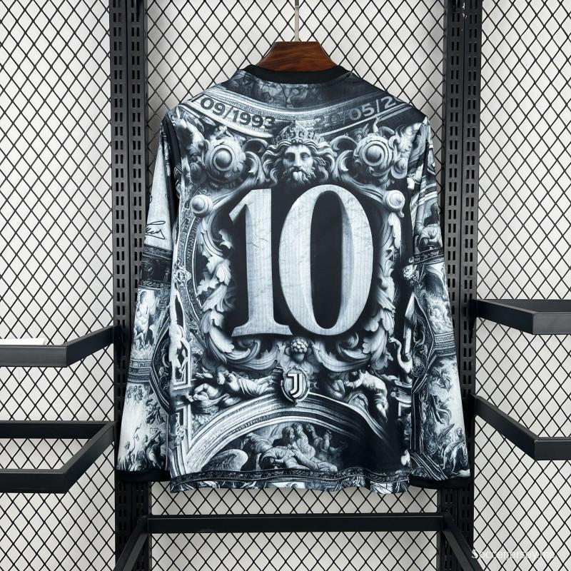 2025/26 يوفنتوس ديل بييرو قميص طويل الأكمام قبل المباراة