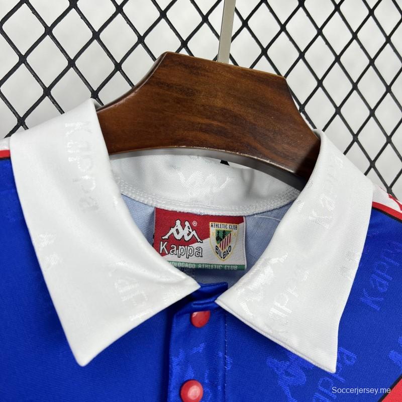 قميص أتلتيك بلباو للعب خارج أرضه من موسم 1994/95 (تصميم كلاسيكي)