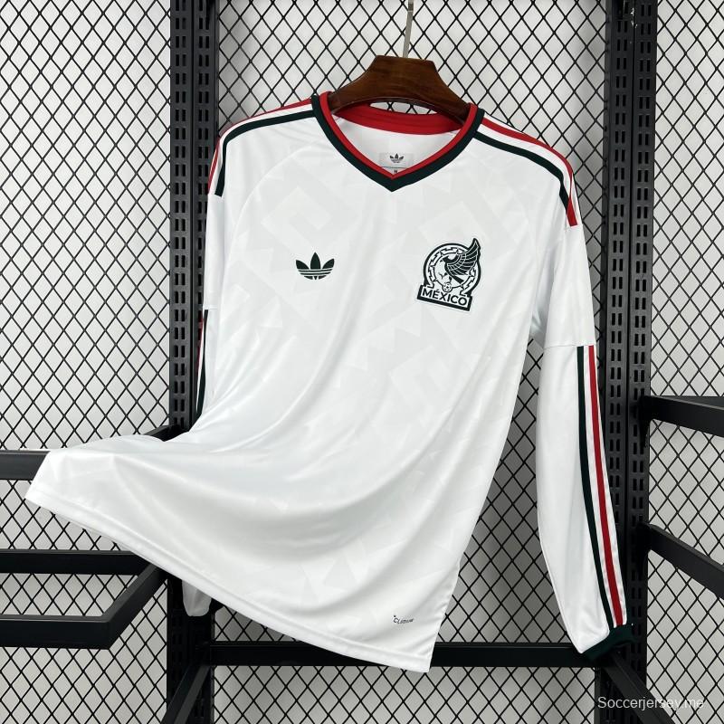 قميص كأس العالم 2026 للرجال - منتخب المكسيك - قميص خارجي بأكمام طويلة