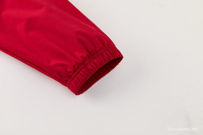 26/27 بلجيكا  طقم رياضي بلون أسود مع سترة بغطاء رأس وسحاب كامل + بنطال طويل