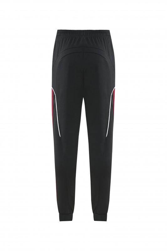 26/27 ليفربول  طقم رياضي أسود بغطاء للرأس وسحاب كامل + بنطال طويل