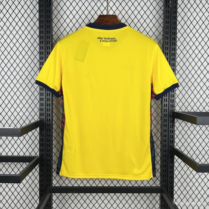 قميص إكوادور الرجالي للمباريات على أرضها في كأس العالم 2026