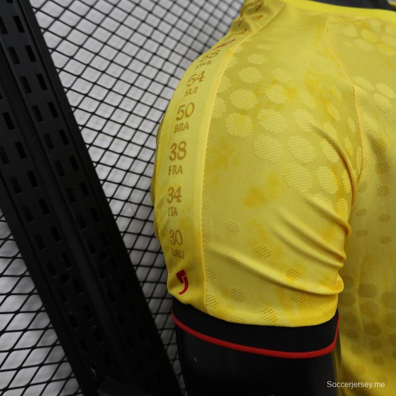 قميص كولومبيا الأصفر للعب على أرضها (موسم 2026/2027)