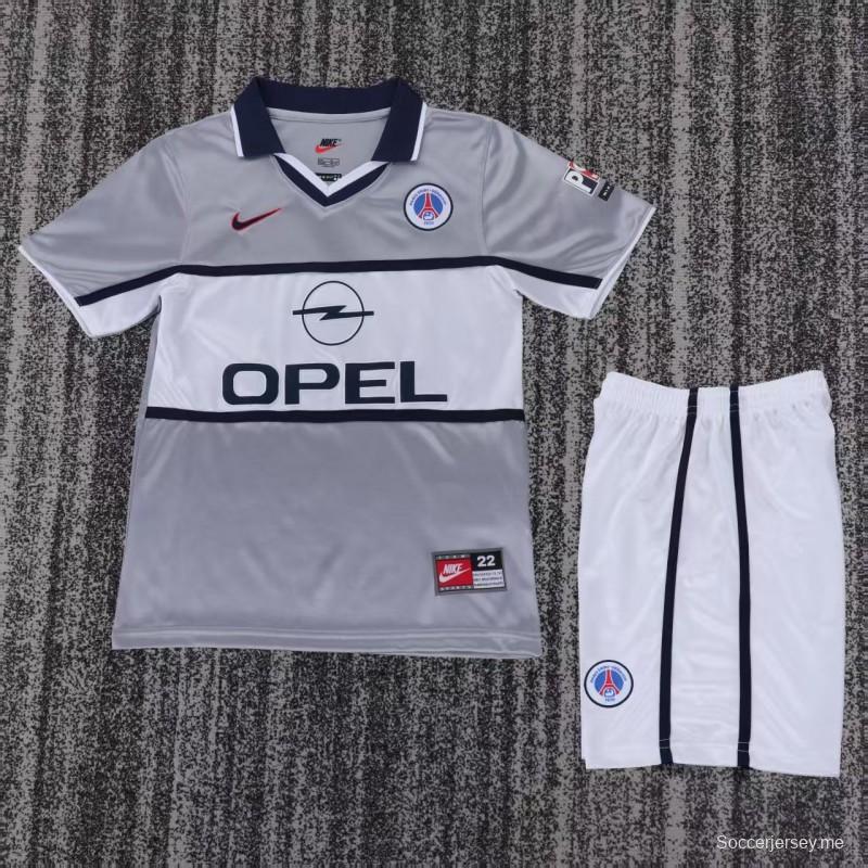 قميص باريس سان جيرمان (PSG) للعب خارج أرضه من موسم 2000/2001