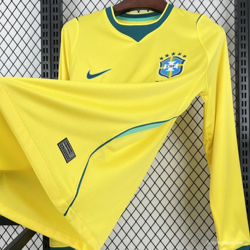 قميص كأس العالم 2026 للرجال - البرازيل - ذو الأكمام الطويلة