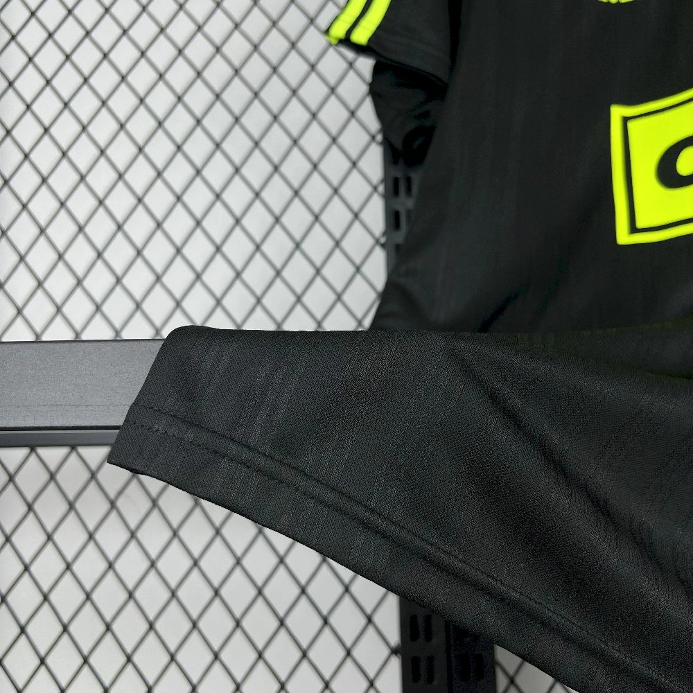 2025/26 قميص أديداس أديداس أويسس تور أسود/أخضر 2025/26