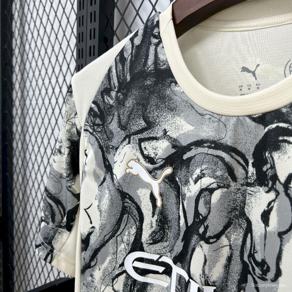 2025/26 قميص عام الحصان لمانشستر سيتي للرجال إصدار خاص من مانشستر سيتي