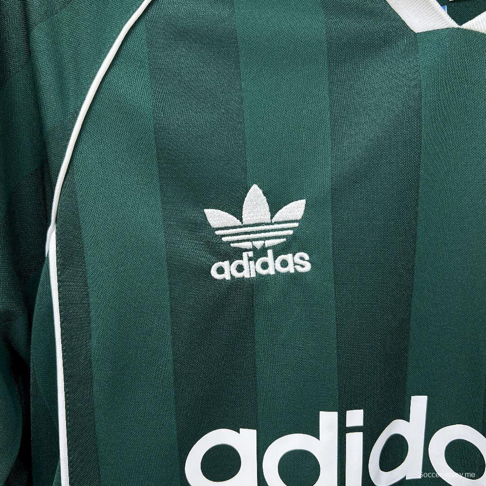 2025/26 أديداس أوريجينالز رجالي ماركة أديداس ذات 3 خطوط كلاسيك جيرسي كلاسيك