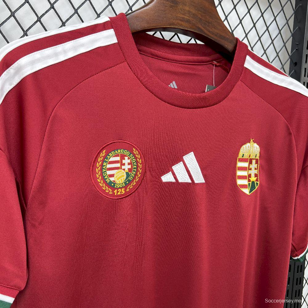 2025/25/26 قميص منتخب المجر للرجال