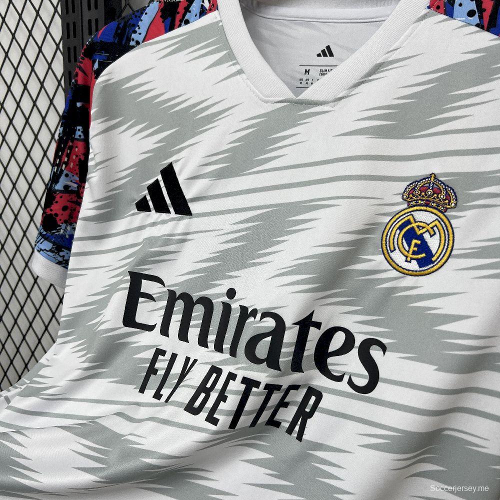 2025/26 قميص ريال مدريد 2025/26 للرجال قبل المباراة
