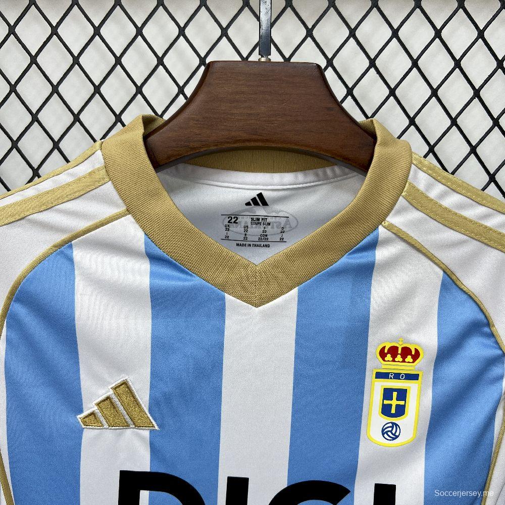 2025/26 طقم أوفييدو ريال أوفييدو الثالث للأطفال