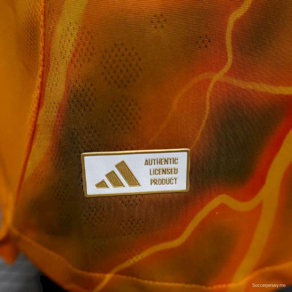 2025/26 نسخة اللاعب 2025/26 قميص روما للرجال خارج الملعب