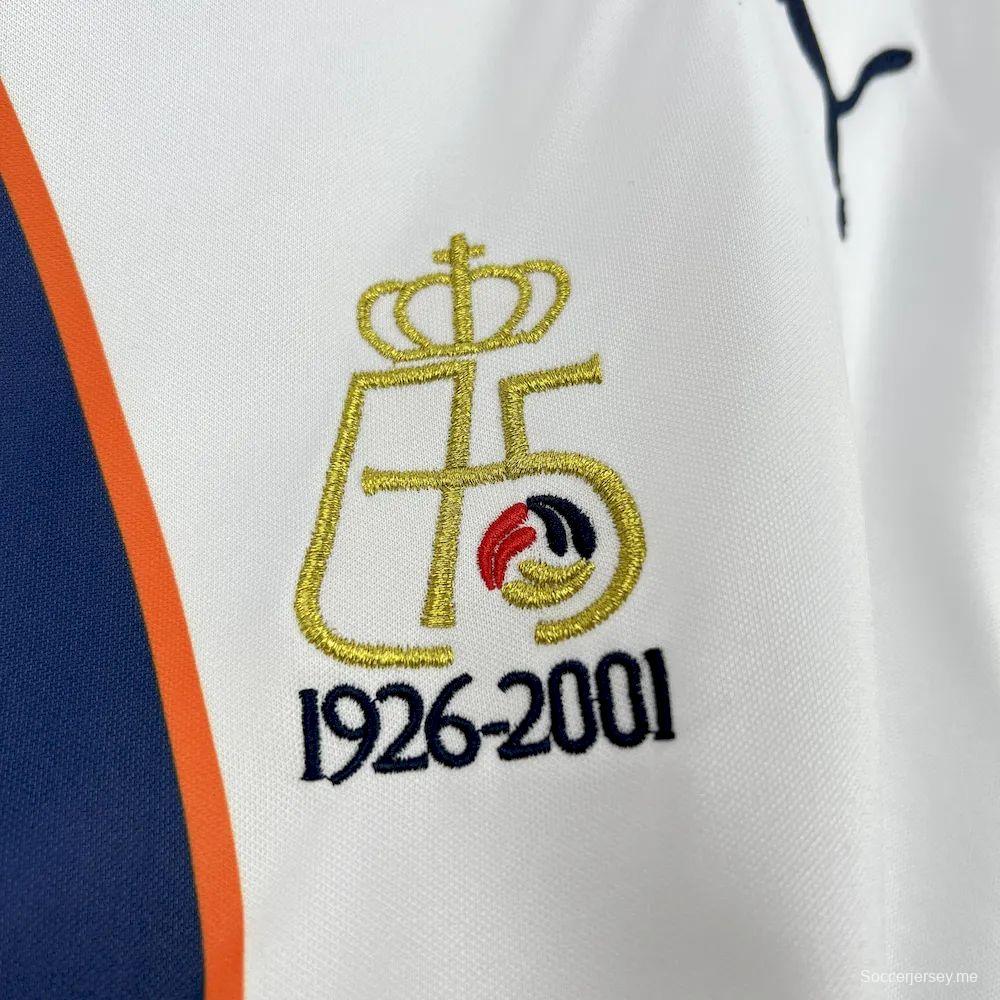2000/01 قميص ريال أوفييدو أوفيدو الريترو الرجعي