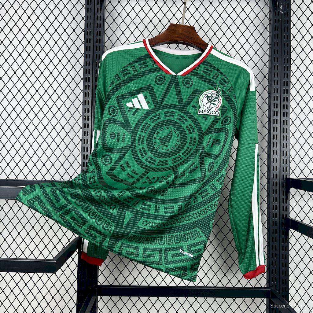 2026 قميص بأكمام طويلة الأكمام للرجال في كأس العالم 2026 للمكسيك