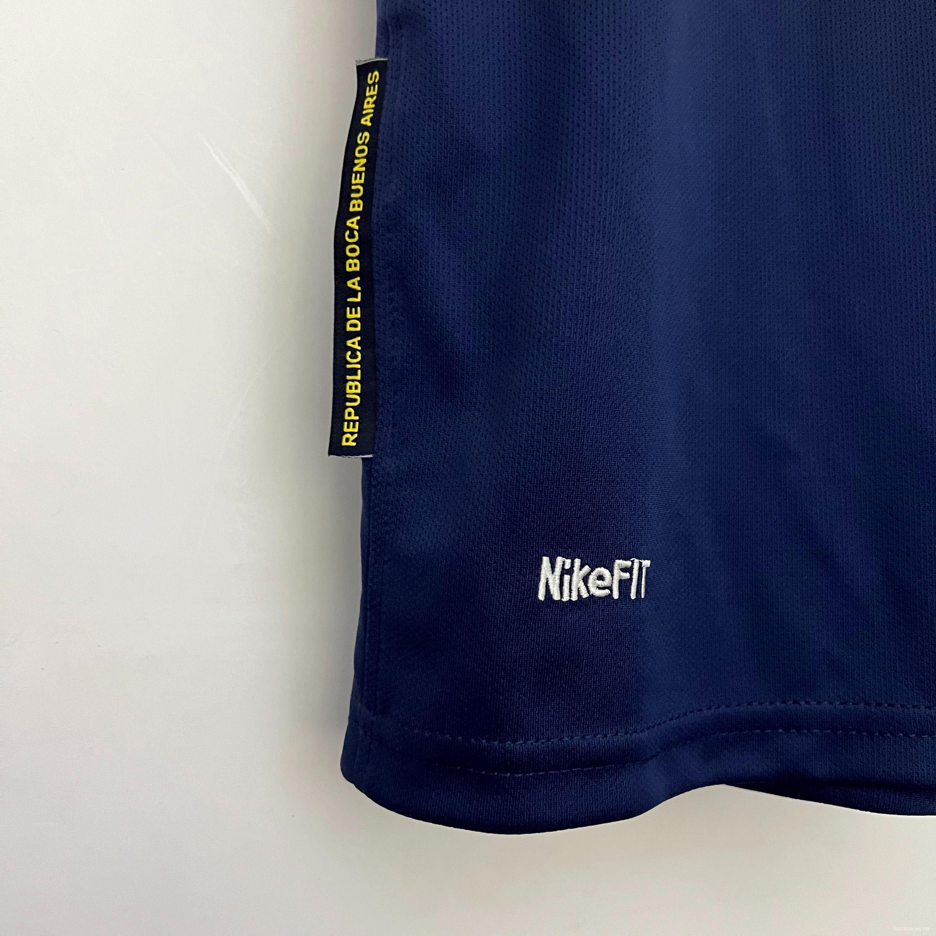 القميص الأساسي لبوكا جونيورز 09/10 ريترو 09/10
