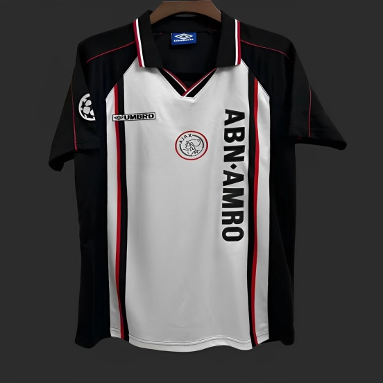 قميص أياكس 98/99 ريترو مع رقعة البطل
