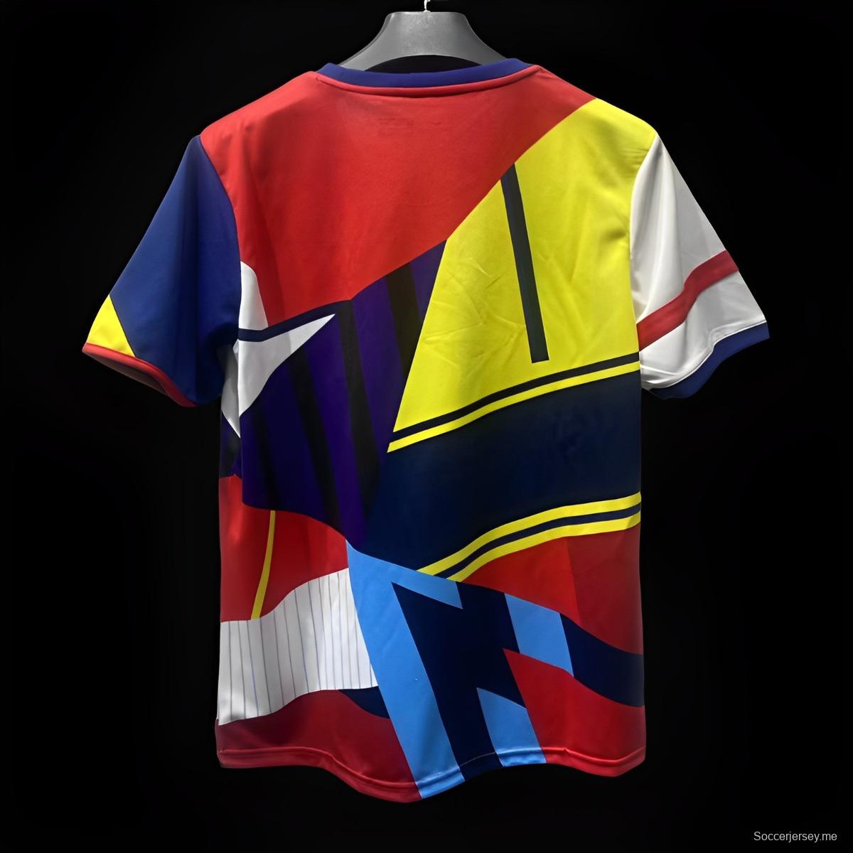 قميص ريترو 13/14 كأس الاتحاد الإنجليزي لأرسنال متعدد الألوان بإصدار محدود
