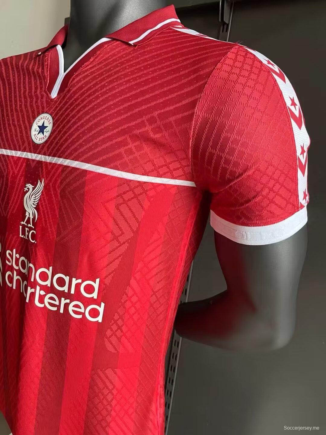 نسخة اللاعب ليفربول × كونفيرس كونفيرس القميص الخاص بالملعب الرئيسي
