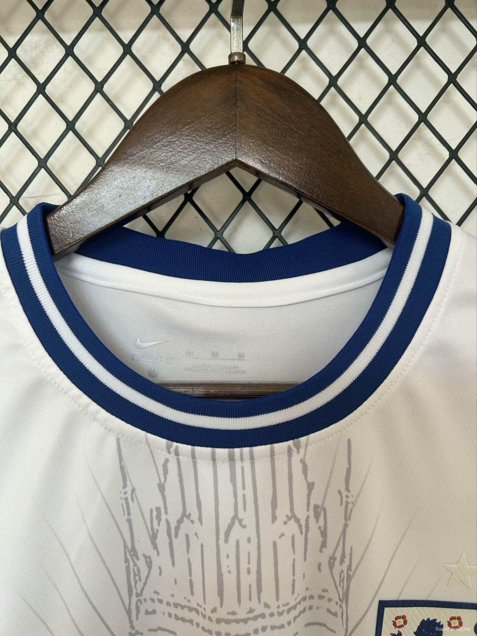 2024 قميص إنجلترا الأبيض الخاص 2024
