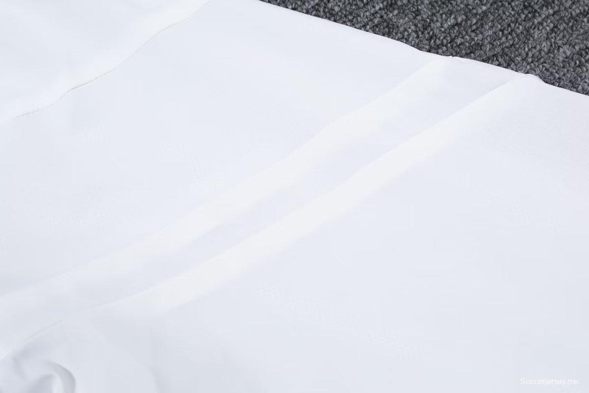 2024 إنجلترا 2024 سترة واقية من الرياح بيضاء
