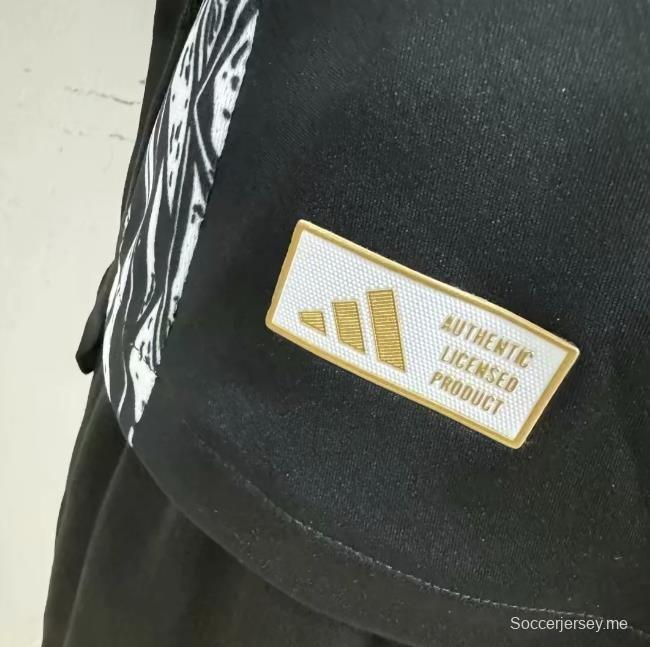 إصدار اللاعب 24/25 قميص أرسنال خارجي أسود اللون أسود 24/25
