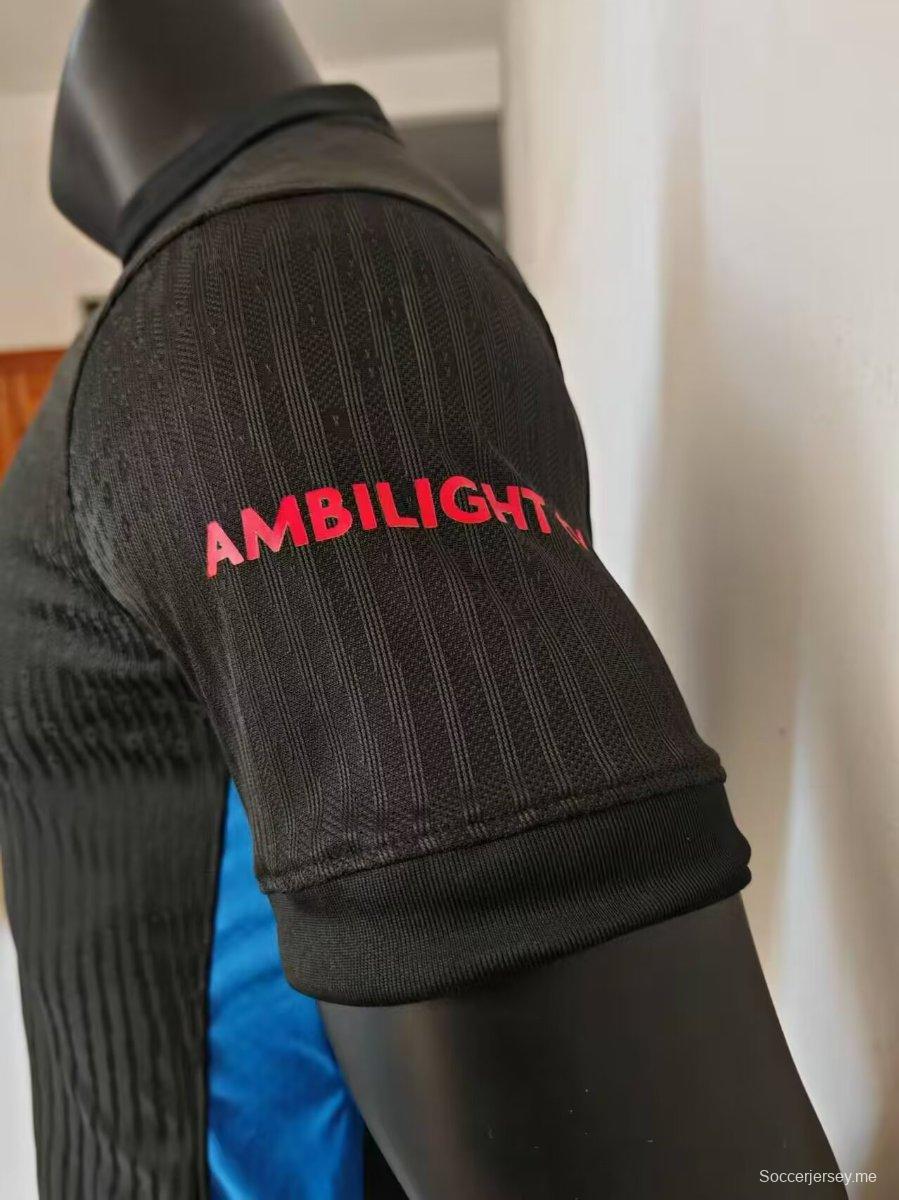 إصدار اللاعب 24/25 قميص برشلونة ذهاباً وإياباً أسود بمناسبة الذكرى 125 لتأسيس برشلونة
