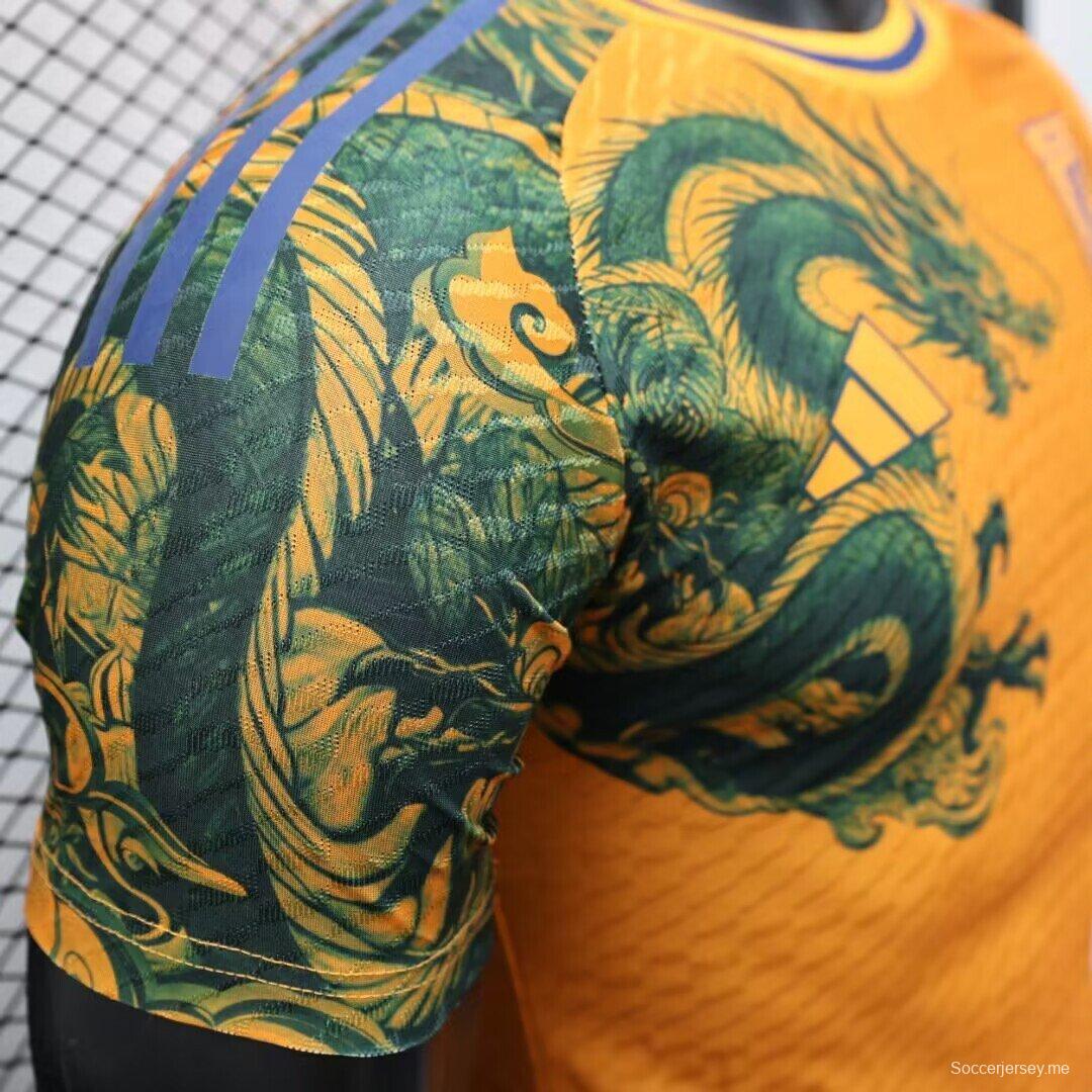 إصدار اللاعب 2024 قميص اليابان الأصفر 2024
