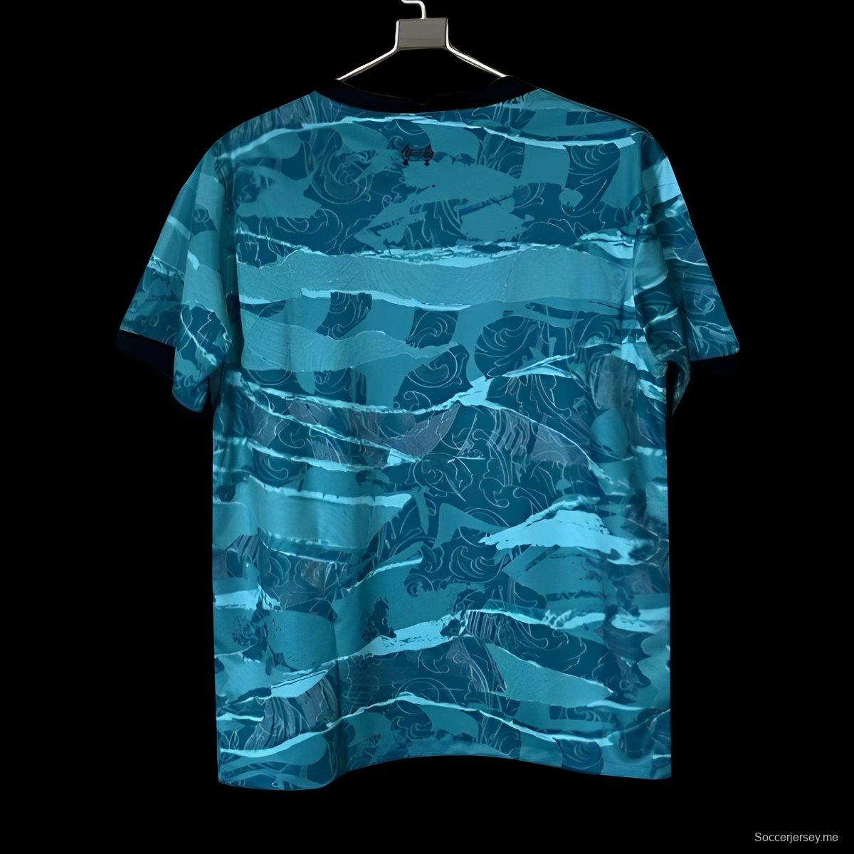 قميص أخضر ريترو 20/21 ليفربول خارجي أخضر عتيق