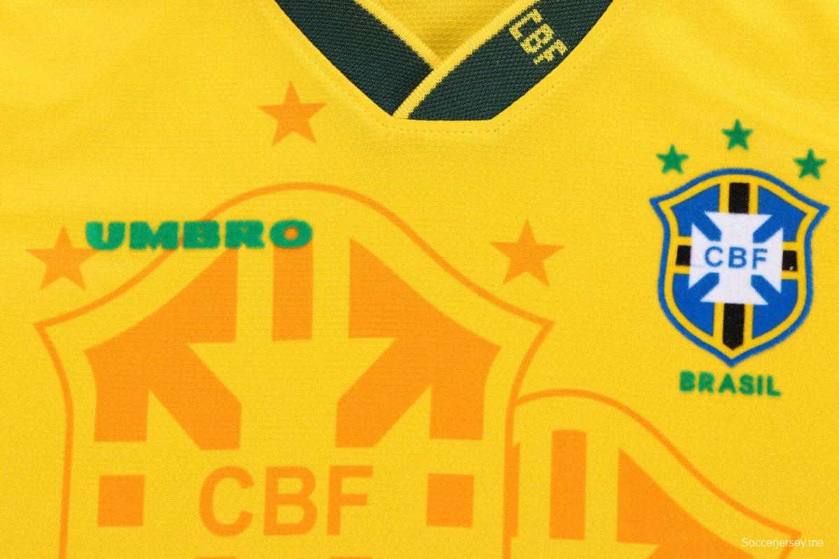 قميص منتخب البرازيل 1994 ريترو كيدز 1994