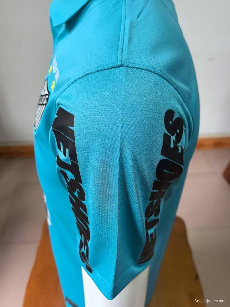 قميص سانتوس الثالث أزرق اللون أزرق ريترو 12/13 سانتوس الثالث
