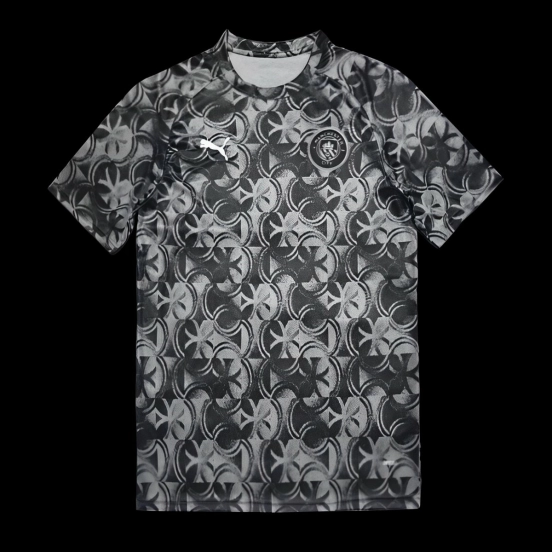 25/26 قميص مانشستر سيتي الأسود قبل المباراة