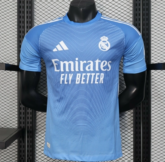 إصدار اللاعبين 25/26 قميص حارس مرمى ريال مدريد الأزرق