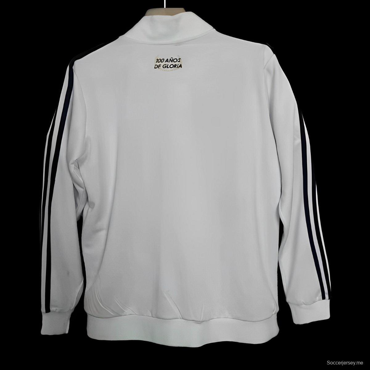 25/26 كولو جاكيت بسحاب كامل أبيض كولو أبيض