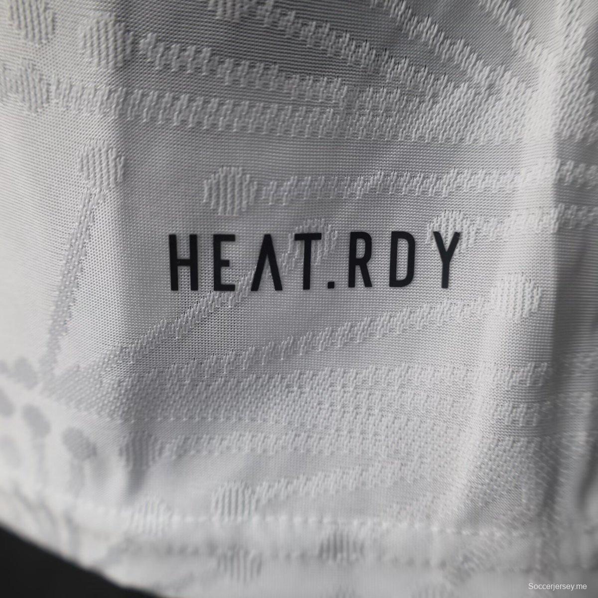 2025 الكأس الذهبية للمكسيك 2025 قميص أبيض بأكمام طويلة أبيض