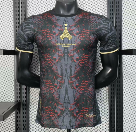 نسخة اللاعب 25/26 قميص بطل باريس سان جيرمان × كوما لكرة القدم 25/26