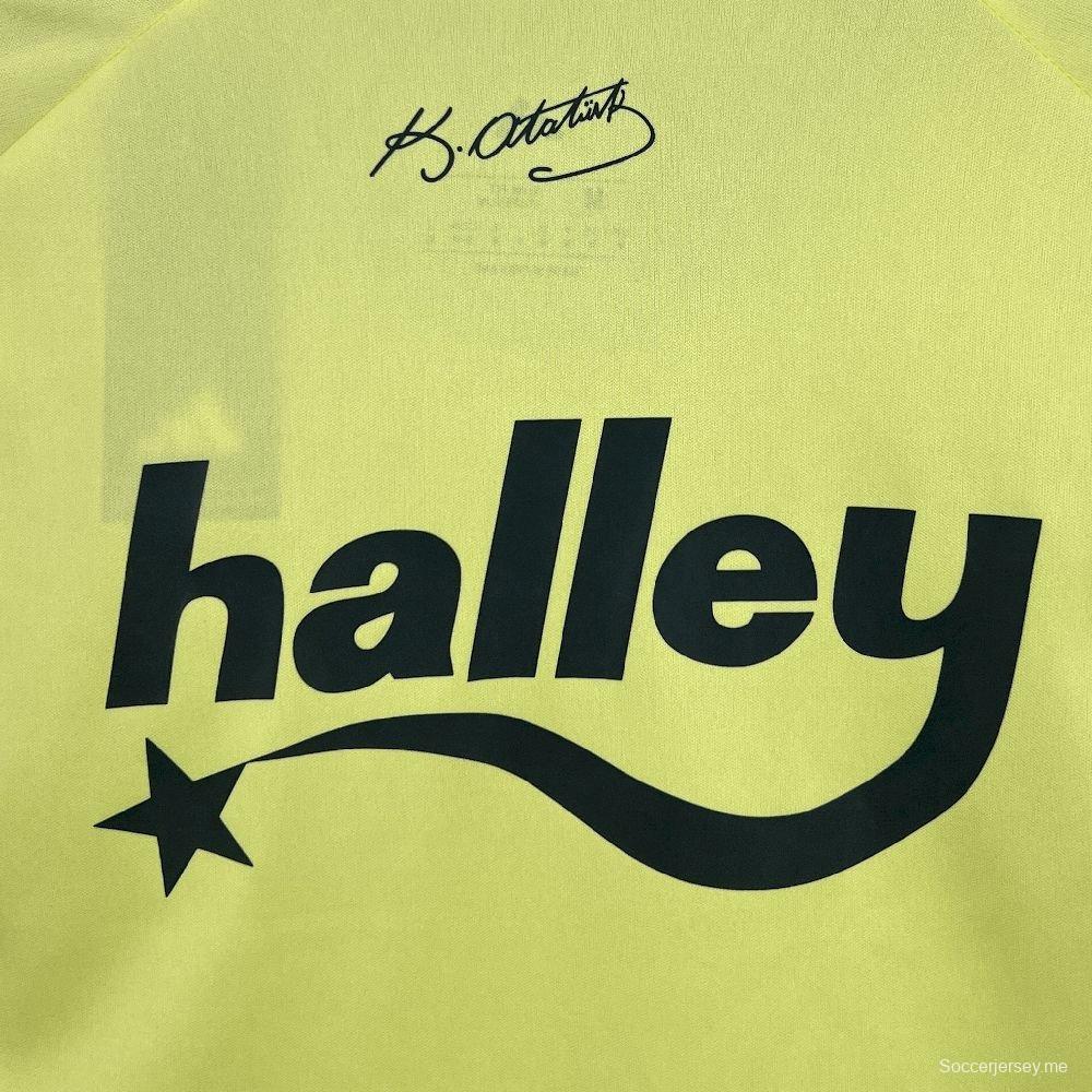 25/26 قميص فنربخشة أصفر خارجي أصفر اللون