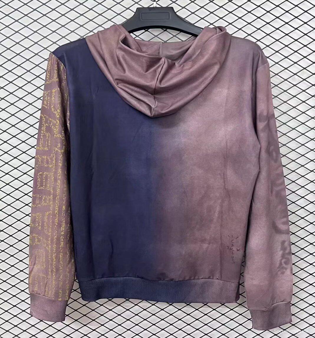 25/26 هودي ترافيس سكوت × نايكي × نادي برشلونة بقبعة بقبعة مقسمة الصبغة