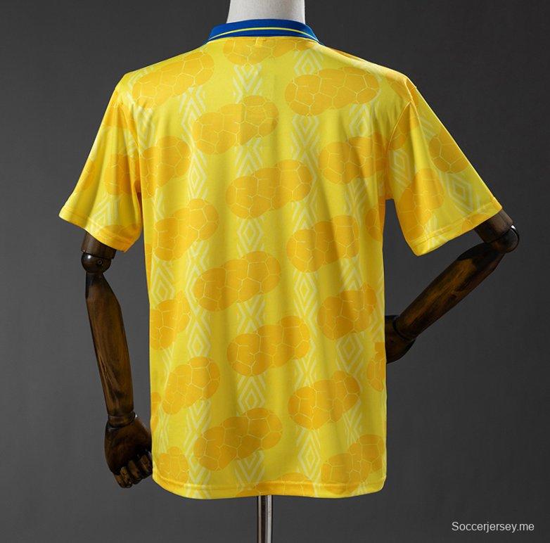 قميص منتخب كولومبيا 1994 ريترو كولومبيا هوم جيرسي