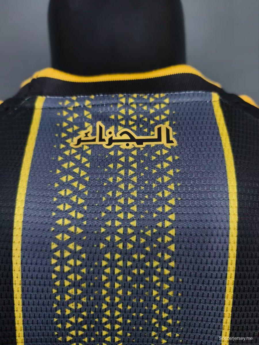 نسخة اللاعب 2026 قميص الجزائر الأسود 2026